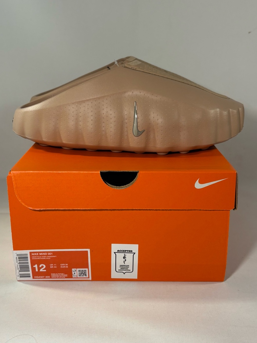 🌴 NIKE MIND 001 SLIDE RATTAN MEN'S SLIP-ON SLIDES SIZE 12 - [BRAND NEW] 🌴
